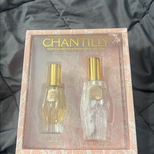 Chantilly perfume and lotion.
